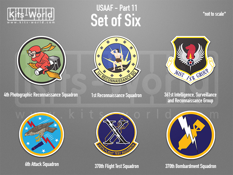 Kitsworld SAV Sticker Set - USAAF - Part 11  